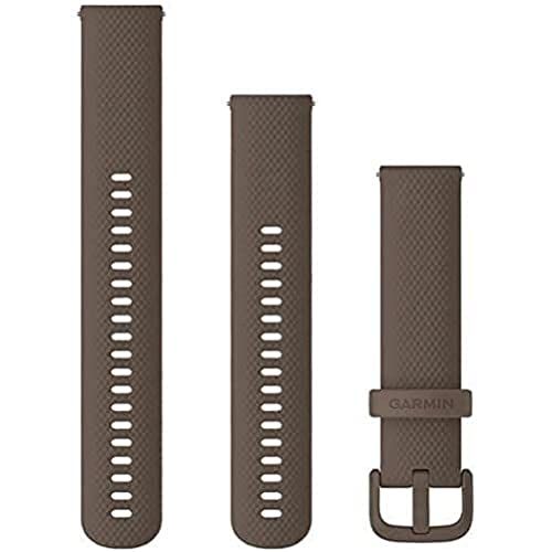 Garmin 20 mm Mokka Snelwisselarmband - Unisex - Siliconen