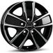 BORBET DESIGN CWG noir poli 6.0Jx16 5x118 ET68