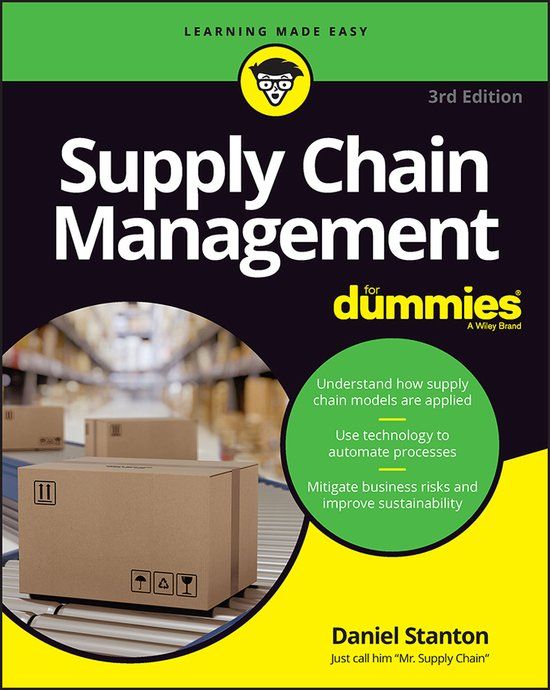 Supply Chain Management For Dummies (Paperback)