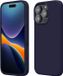 kwmobile telefoonhoesje geschikt voor Apple iPhone 16 Pro - Hoesje met siliconen coating - Smartphone case in deep ocean