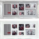 B and b - Multiframe Rococo zilver/wit gesorteerd