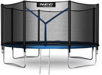 Neo-Sport Serie - Trampoline de jardin - 13ft/404cm - Avec filet de sécurité - Avec échelle