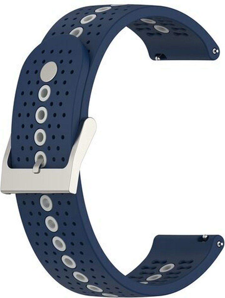 By Qubix Qubix Garmin Approach S12 / S40 / S42 - Dot Pattern bandje - Donkerblauw