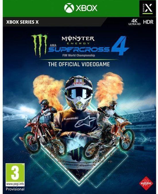 Anders Monster Energy Supercross: The Official Video Game 4 Xbox Series X Game