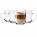 Glasmark Glazen Mokken Set van 4 - 200ml - Transparant