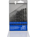 WIERTŁA DO METALU KPL.13 SZT. (2,0-8,0 mm) PUDEŁKO PLASTIKOWE