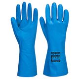 Portwest Goedgekeurde nitrile handschoen - Blauw - XS