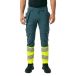 Mascot Accelerate Safe Pantalon met spijkerzakken 19131-711 - bleu pétrole foncé/jaune haute visibilité - C52 - 90