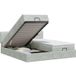 Maison Exclusive - Lit plateforme avec matelas et tête de lit, 2 pièces, velours gris clair