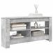 vidaXL meuble TV d'angle 102 x 40,5 x 45 cm gris béton bois d'ingénierie