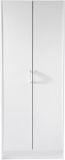 Merkloos / Sans marque Shanghai Sishun Technology Co., Ltd Keukenvoorraadkast, 152 cm Hoog, 50 kg Draagvermogen, 3 Planken, Houtcomposiet, Wit