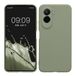 kwmobile Xiaomi Poco M7 4G telefoonhoesje - Grijsgroen