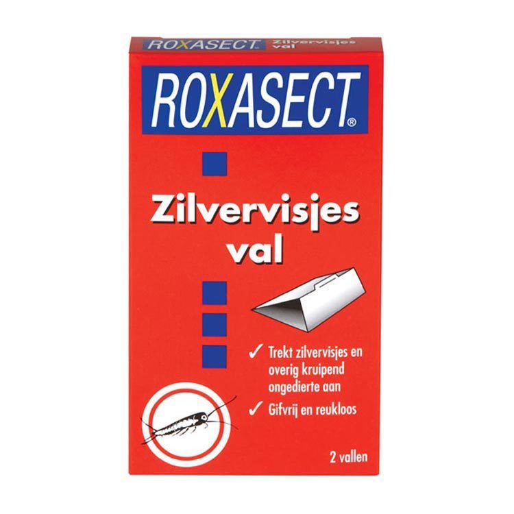 Roxasect Zilvervisjesval - Ongedierteval - Zilvervisjes Bestrijden - 1 stuks