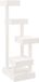 vidaXL Kattenmeubel 45,5x49x103 cm massief grenenhout wit