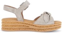 Gabor - Dames - Plateau sandalen - Beige - Maat 41
