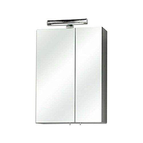 PELIPAL 311 Mainz spiegelkast Rio - Antraciet glans - 20x50x70 cm