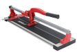 DEDRA Tegelsnijder, handmatige tegelsnijmachine 1151-060, 600 mm, 60 cm, met kogellagers, geleiderail met "X"-profiel