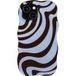 Selencia Vivid Wavy Backcover met MagSafe voor de Apple iPhone 15 - Dream Swirl Chocolate