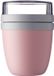 Ibenzoa® Set de pots à déjeuner pour emporter facilement repas et snacks, capacité de 500 ml et 200 ml