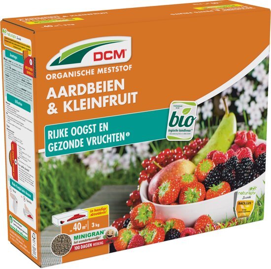 DCM meststof voor aardbei en klein fruit - 3 5 kg