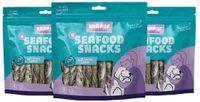 Braaaf Hondensnack Rol Sticks Zalm 12 cm - 3 x 175 gr - Voordeelverpakking