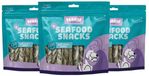 Braaaf Hondensnack Rol Sticks Zalm 12 cm - 3 x 175 gr - Voordeelverpakking