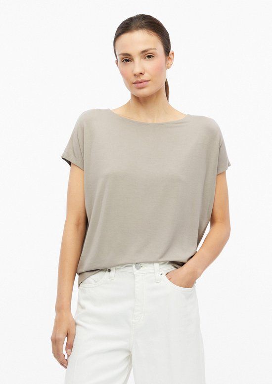 s.Oliver T-shirt Vrouwen Beige Viscose 40