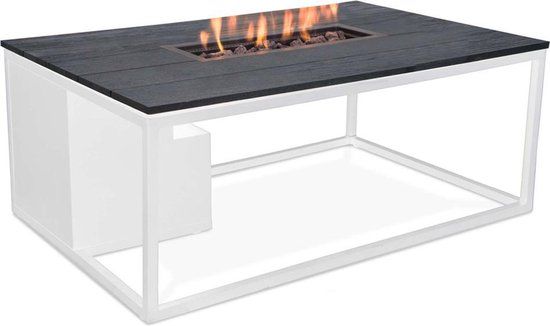 Cosi Fires - Vuurtafel Cosiloft white / black (120cm)