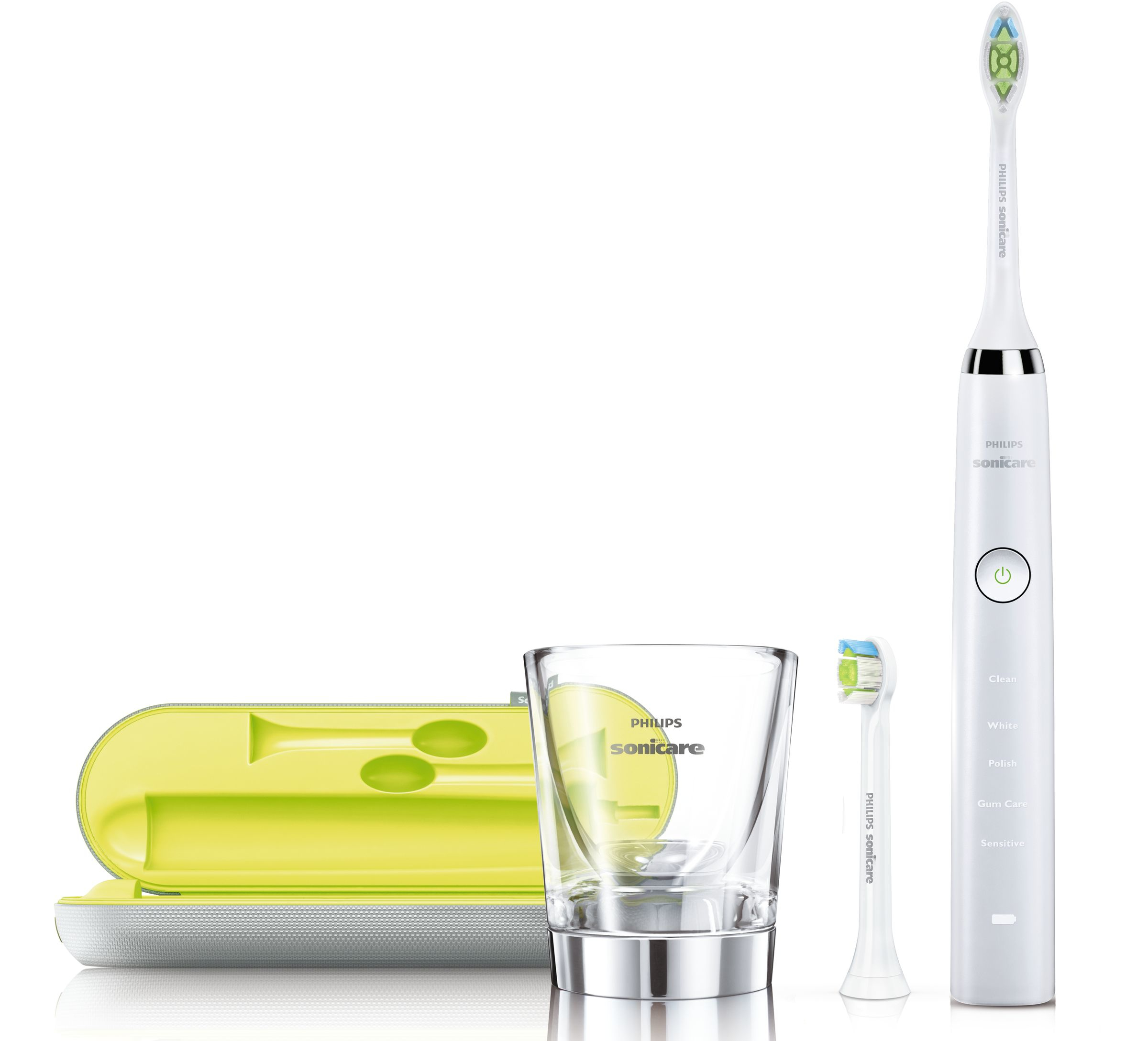 Philips Sonicare DiamondClean  Sonische tandenborstel, 5 poetsstanden, 2 opzetborstels