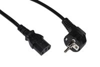 LINK LKSK30 electriciteitssnoer Zwart 3 m Netstekker type F IEC C13
