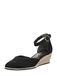 Tamaris Espadrilles Sleehak zwart Leer - Dames - Maat 41
