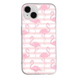 ERT GROUP mobiel telefoonhoesje voor Apple Iphone 14 PLUS origineel en officieel erkend Babaco patroon Flamingo 001