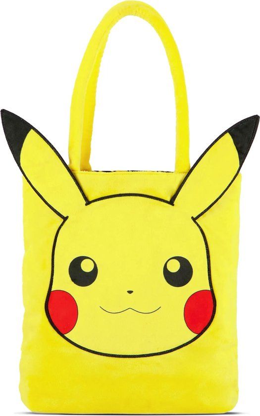 Pokémon Pikachu Handtas - Geel - Unisex - Polyester