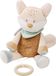 Nattou FLO, ERNEST & OLI Muziek Knuffel - Vos - 24 cm - Munt Groen