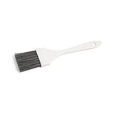 Maya 782050 – witte borstel, herkenbaar, korte handgreep van metaal, 215 x 50 mm, wit