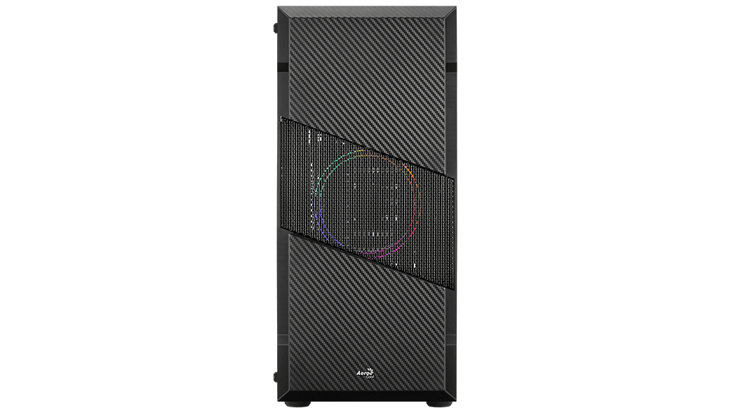 Aerocool Menace Saturn FRGB - Computerbehuizing - Zwart