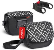 Borgen KLICKfix sacoche de guidon vélo - Sacoche de guidon de vélo spacieuse et hydrofuge 5 L - Sacoche de guidon de vélo
