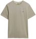 Superdry Classic Essential Stripe Tee M1012346a Silver Sage Chalk Stripe Mannen Maat - M