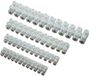 BKL Electronic 073400/10 Kroonsteen Flexibel: - Massief: 4-4 mm² Aantal polen: 12 10 stuk(s) Wit