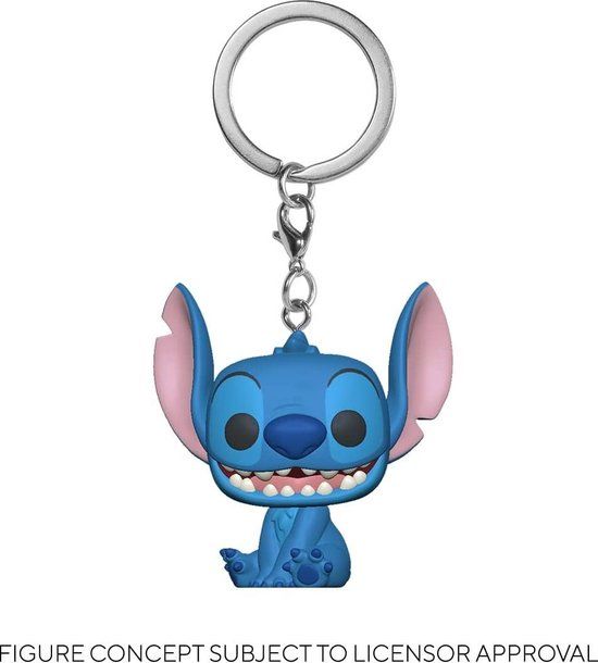 Funko Lilo & Stitch - Funko Pocket Pop! Sleutelhanger - Disney - Stitch Figuur