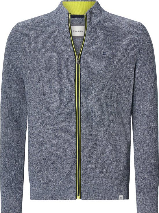 Babista heren Vest - 48/50 - blauw - Katoen - Loose Fit