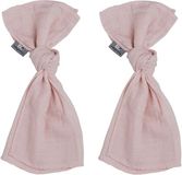 Baby's Only Baby swaddle - Inbakerdoek - Hydrofiele doeken Sparkling - Classic Roze - 65x65 cm - 100% katoen - Met subtiel glittertje - 2 stuks