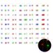 vidaXL Lichtsnoergordijn met 300 LED's en 8 functies 3x3 m meerkleurig