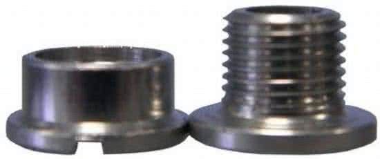 VWP Bladbout Met Moer M8 6,5 Mm Per 5 Stuks