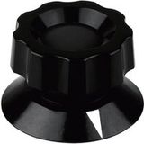 Mentor 474.91 474.91 Draaiknop Zwart (Ø x h) 58 mm x 35.5 mm 1 stuk(s)