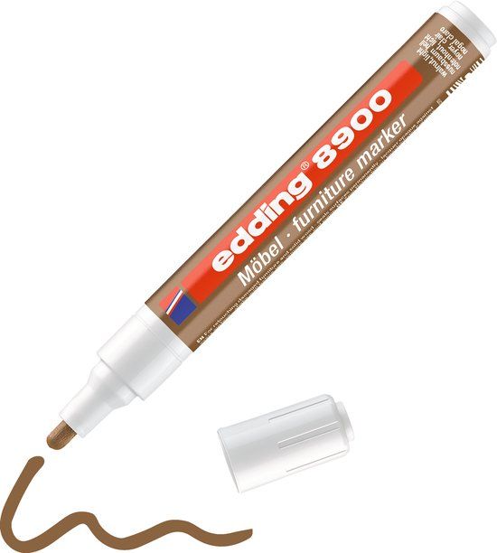 edding 8900 meubelstift voor reparatie van meubels - kleur: notenhout licht - 1,5-2mm