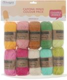 Scheepjes Catona en Chroma colour pack 10x25g - Haakgaren / Breigaren