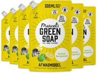 Marcel's Green Soap Marcel's Green Soap afwasmiddel navulling - citroen & bergamot - 6 x 500ml