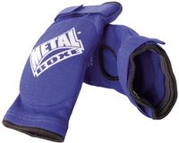 Metal Boxe Elastische katoenen elleboogbeschermers S Blauw