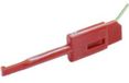 SKS Hirschmann KLEPS 064 PCH, rt Krokodillenklem Steekaansluiting 0.64 mm CAT I Rood